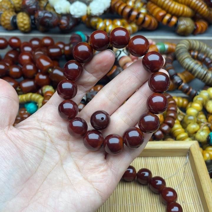 佩***丗牛骨手串/手链牛角14