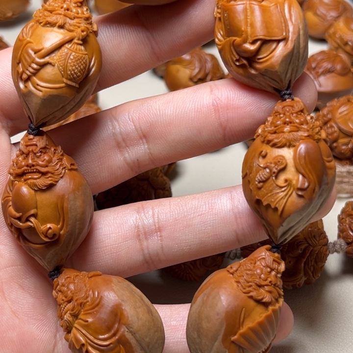 森***鹿手串橄榄核橄榄核