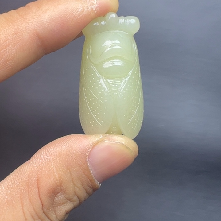 人***生和田玉未镶嵌挂件