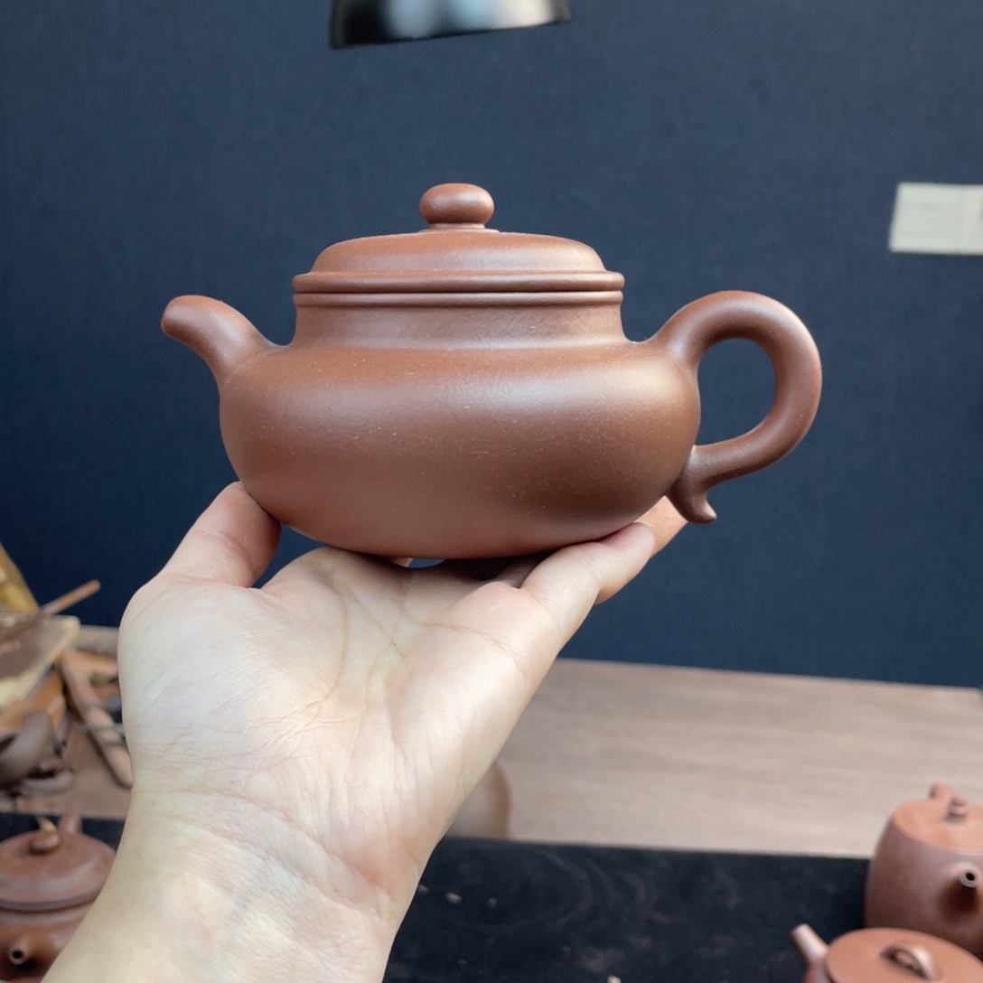 茶壶紫砂微瑕微瑕全手工底槽清仿古320cc