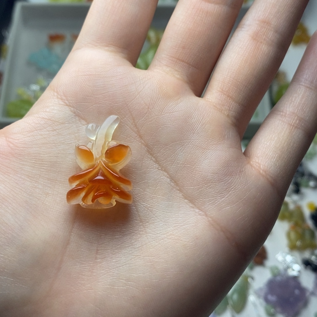 2***8蛇纹石玉合金耳饰/颈饰
