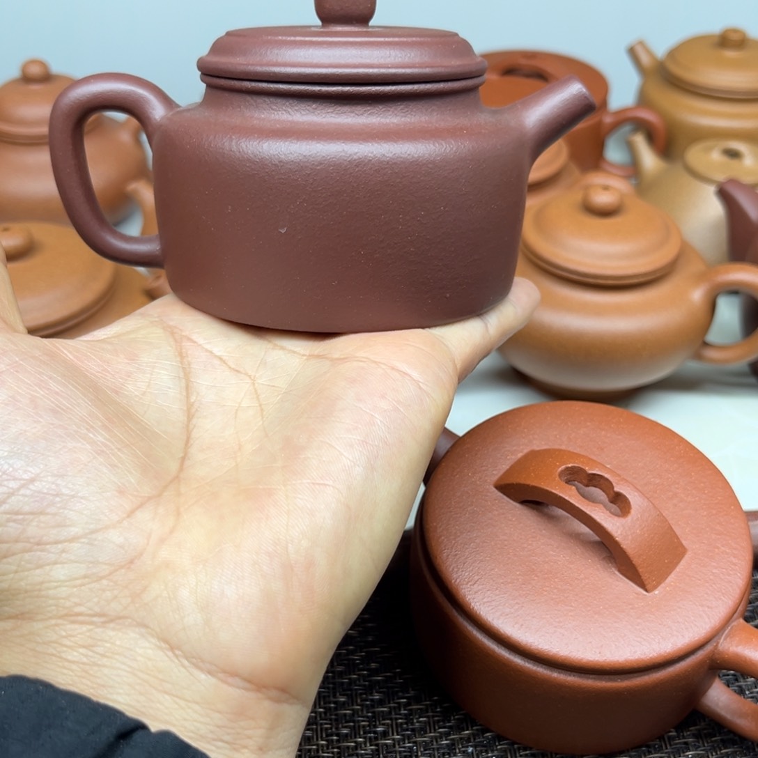 紫砂茶壶德中微瑕200cccc