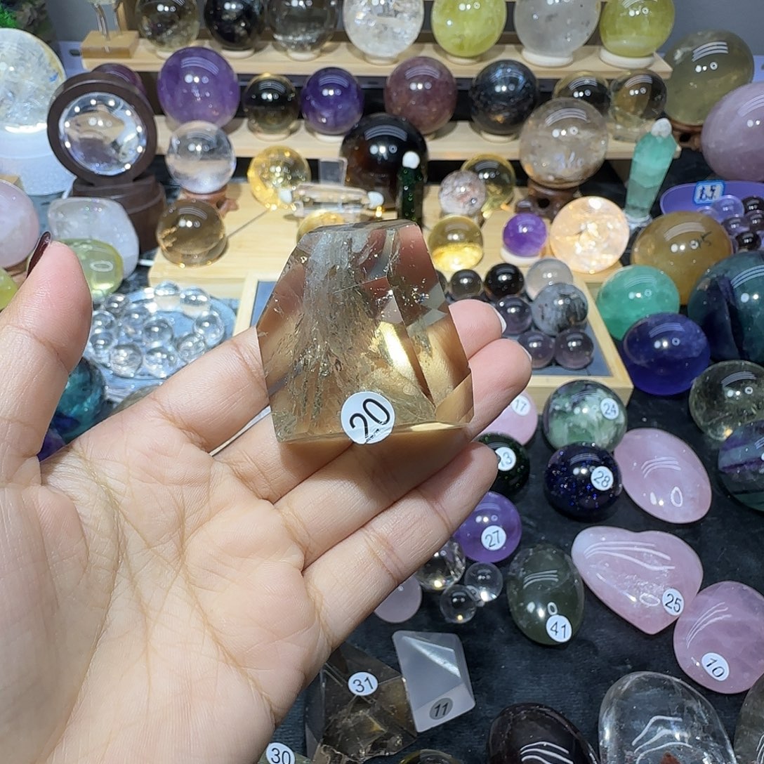珠宝半成品未镶嵌水晶20