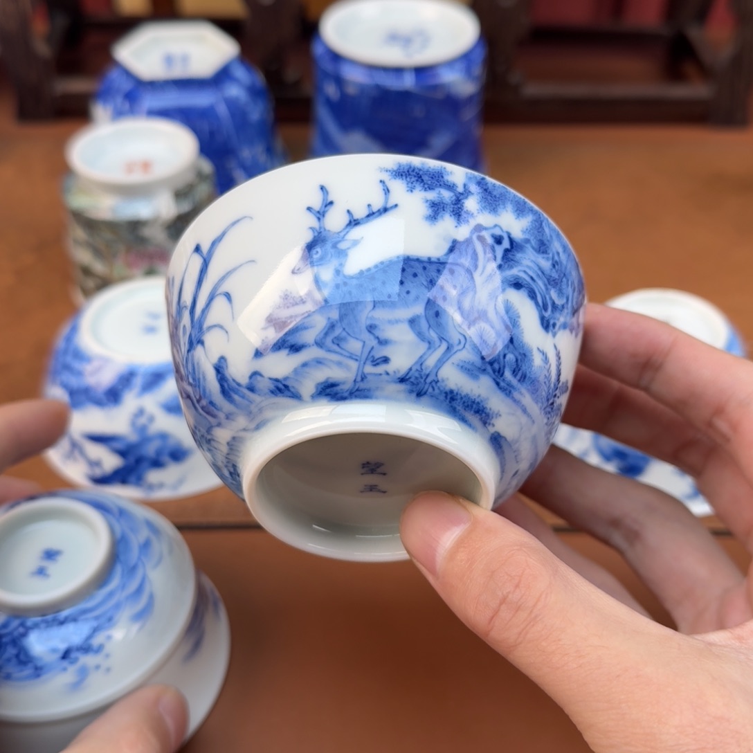 艺***友景德镇瓷器精品放漏