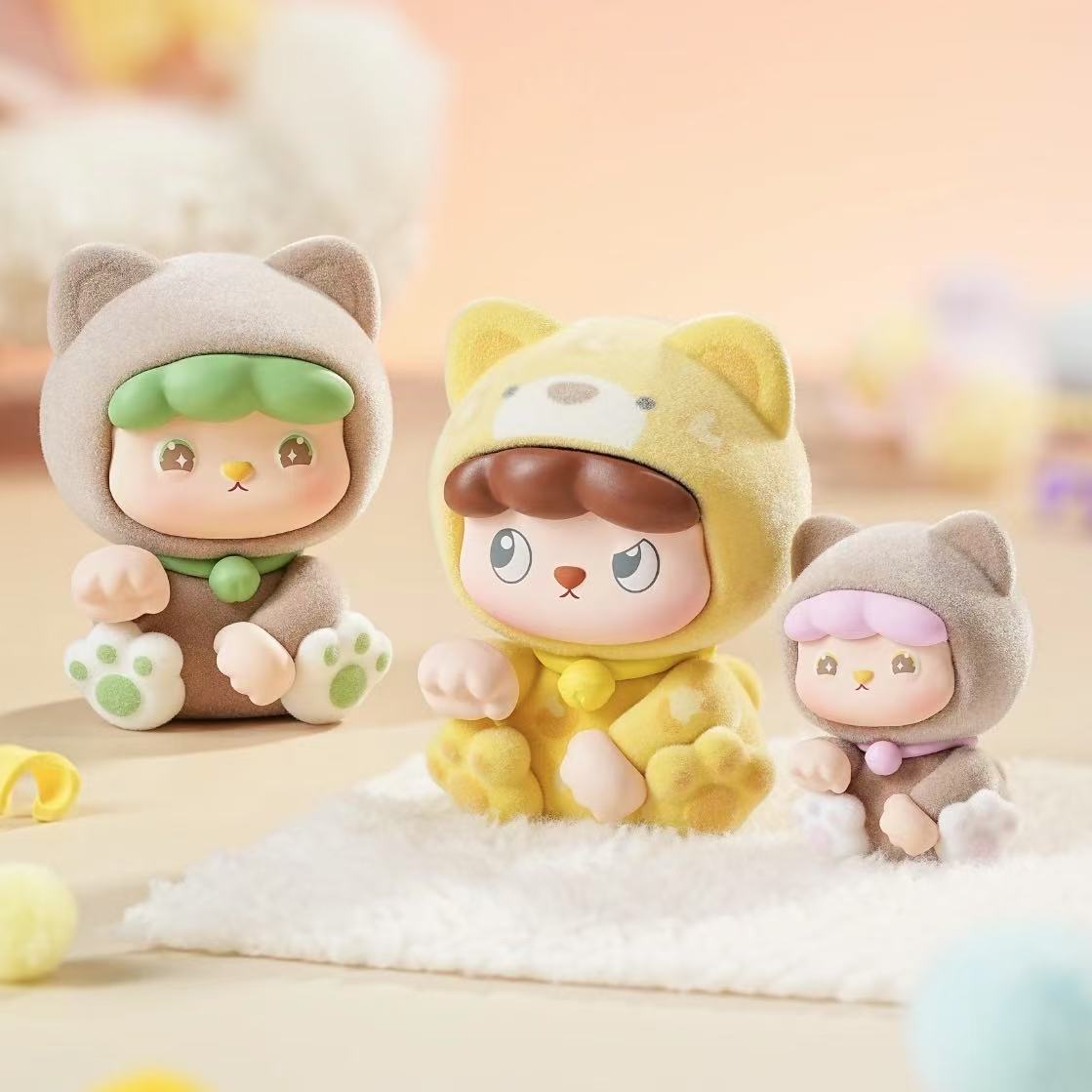 福福星可爱潮玩萌粒可做钥匙扣