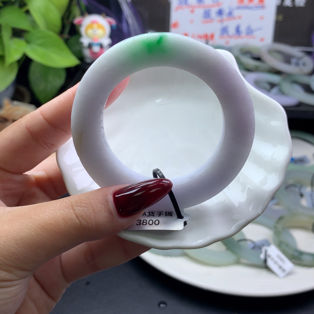 定制翡翠叮当镯未镶嵌47/56