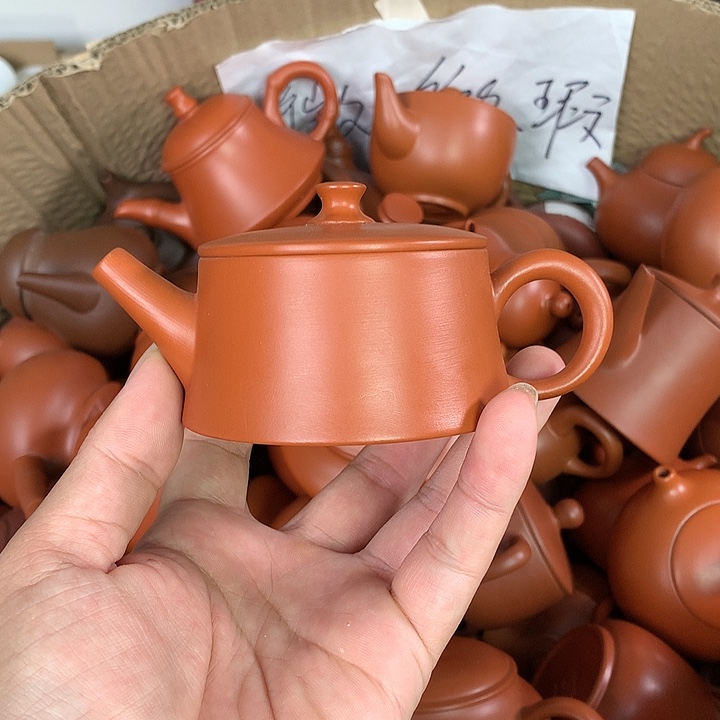 茶壶紫砂原矿朱泥茶壶茶具家用130