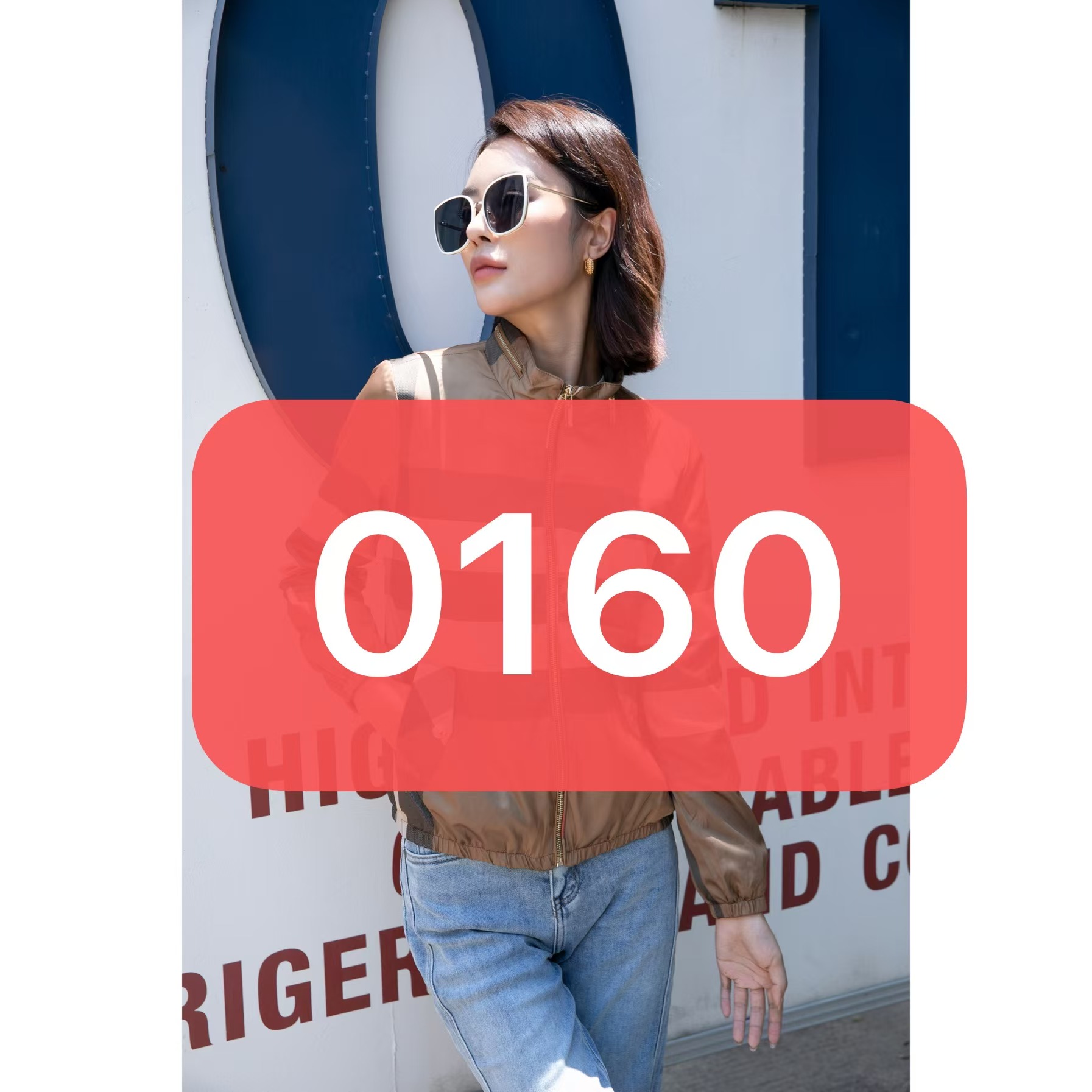 0160-新款英伦风格子休闲防晒衣