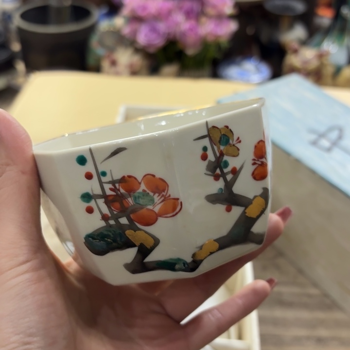 陶瓷古美术置物摆件