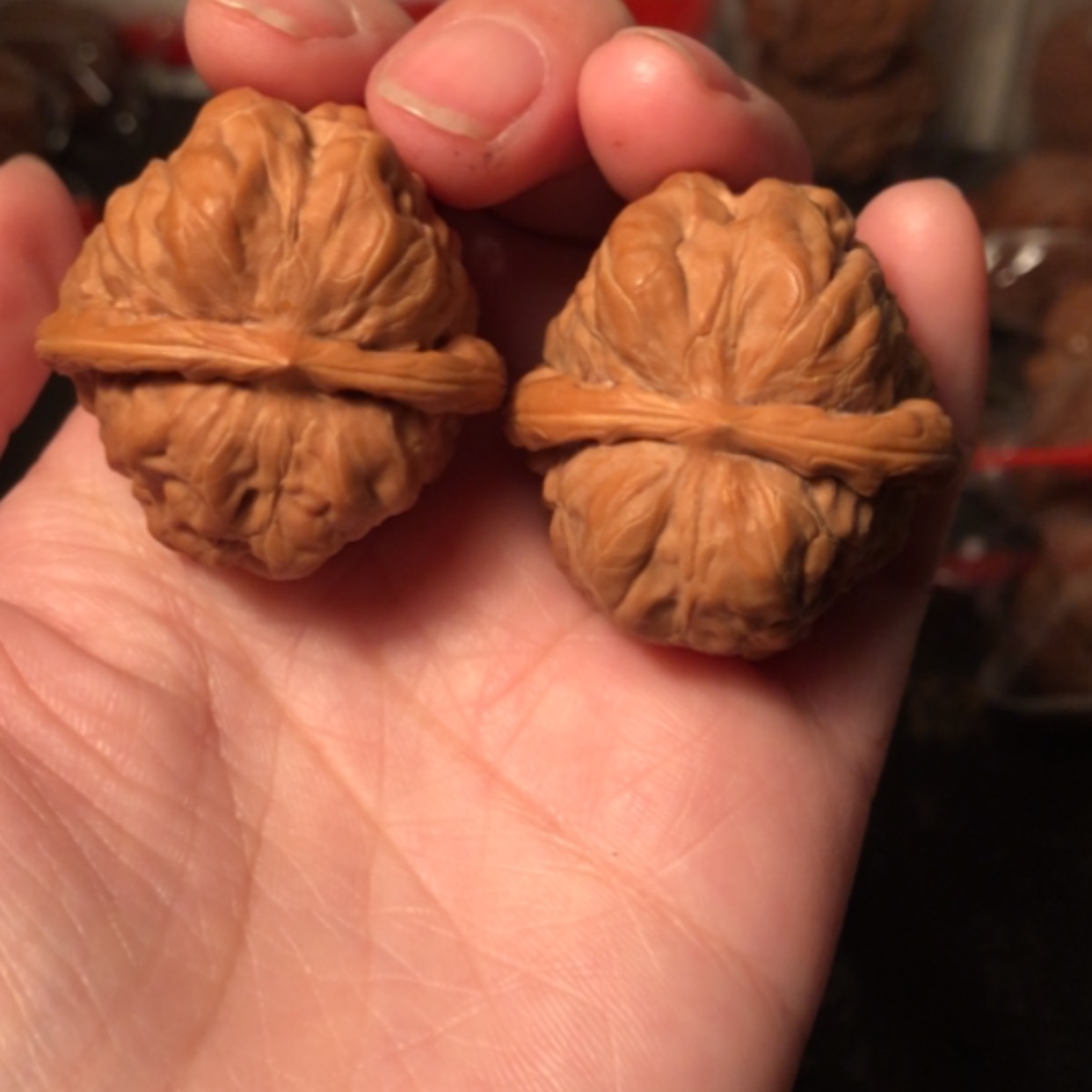 【闪购商品】文玩核桃把件蛤蟆头35