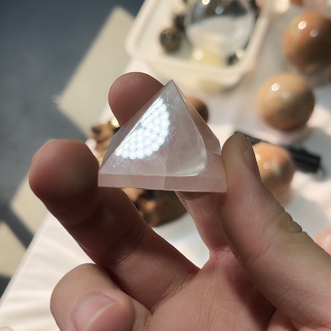 水晶天然水晶微瑕未镶嵌