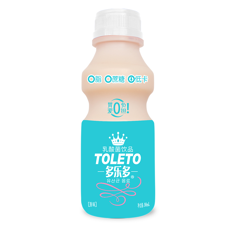 多乐多乳酸菌饮品原味300ml*6 低卡0脂0蔗糖 【26年2月份到期】