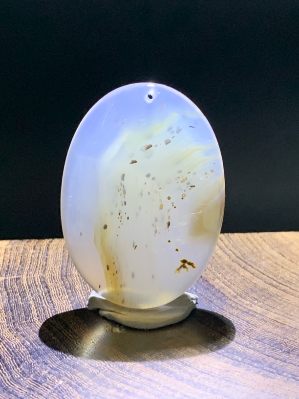 海洋玉髓项链吊坠挂件4709尺寸56/39/6mm