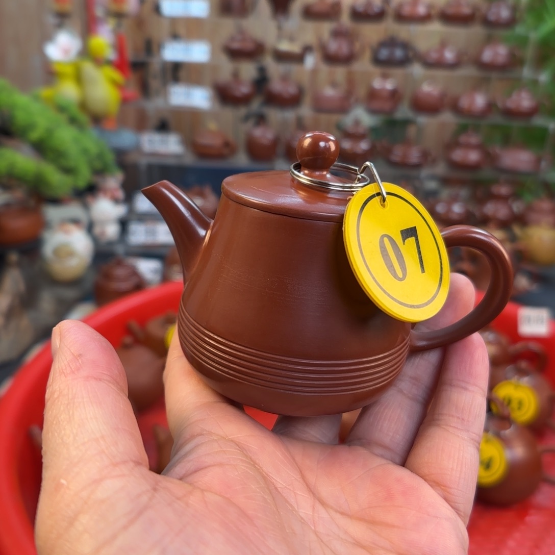 茶壶朱泥朱泥茶壶微瑕120