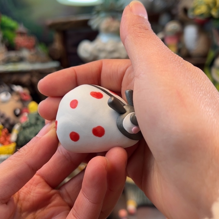 陶摆件小镇青花每日有新品