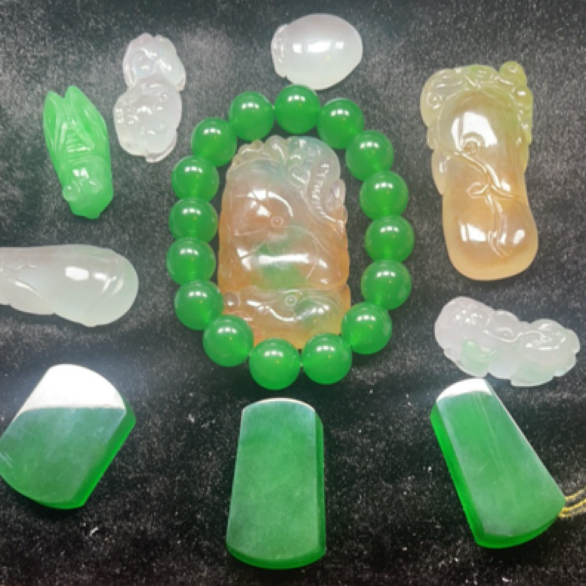 品质甄选珠串挂件链接忽私拍