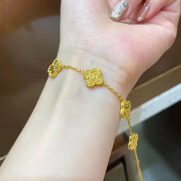 培育红宝石培育红宝石48小时鉴赏期先鉴后发福利碎冰冰四叶草手链