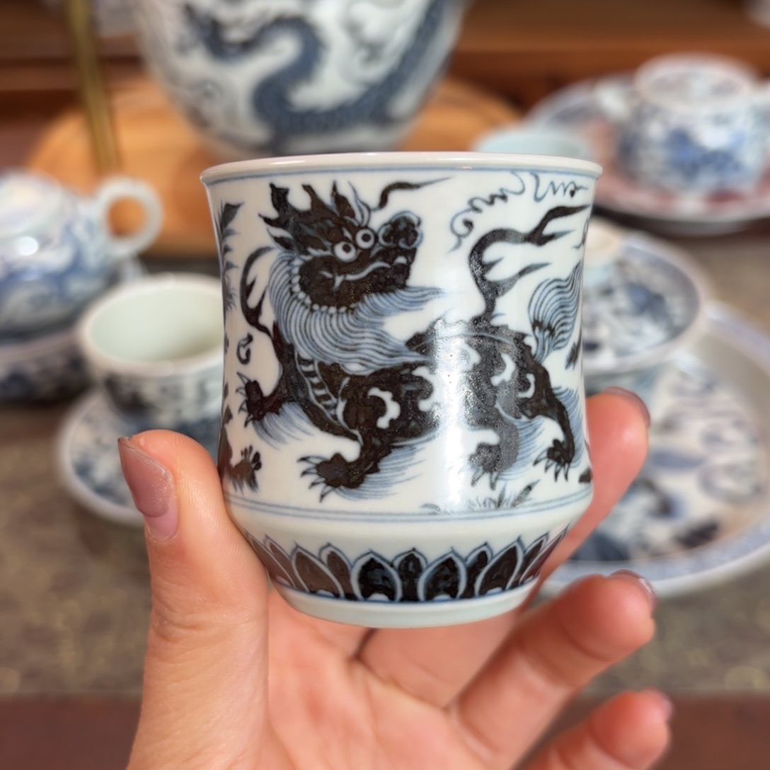 杯瑞兽马蹄杯博陵造物