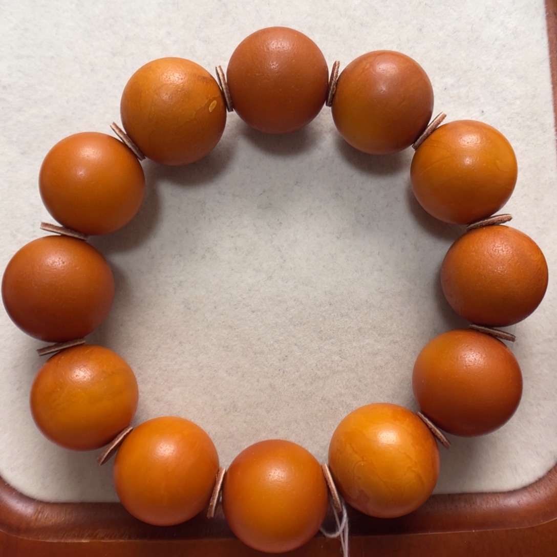 蜜蜡未镶嵌手串蜜蜡