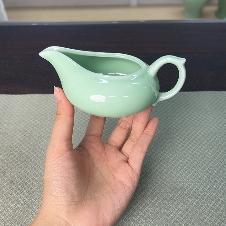龙泉云间青瓷小米茶器