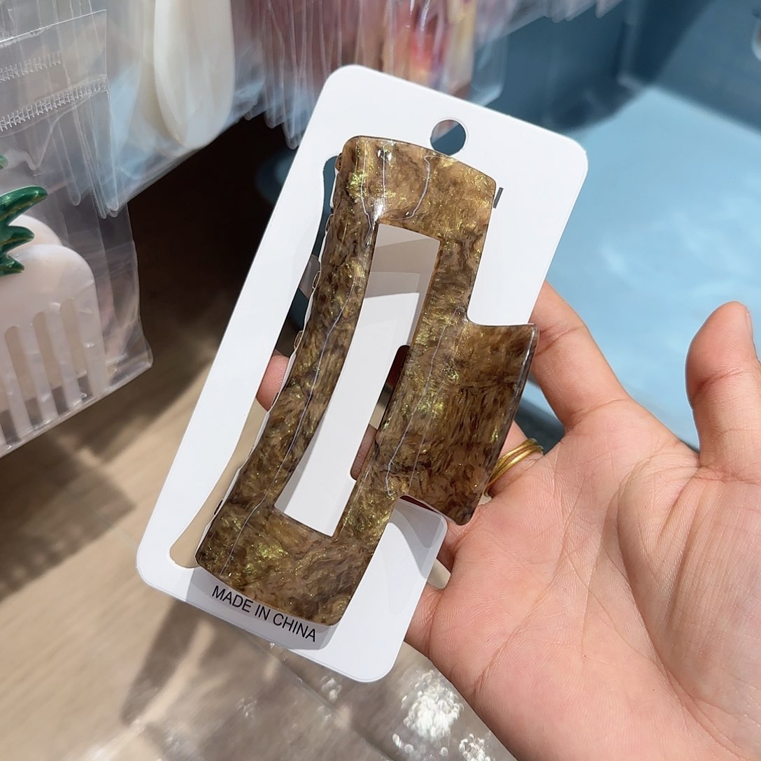 非金属布艺棕灰咖 方抓