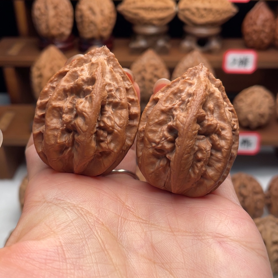 文玩核桃把件楸子12