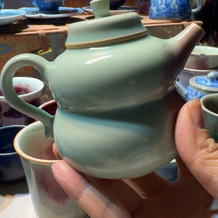 盖碗陶钧瓷单壶精品系列