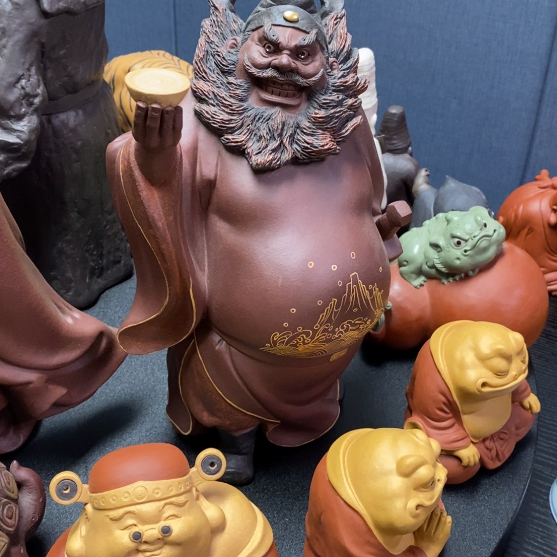 【闪购商品】紫砂茶宠欲与天公势比高