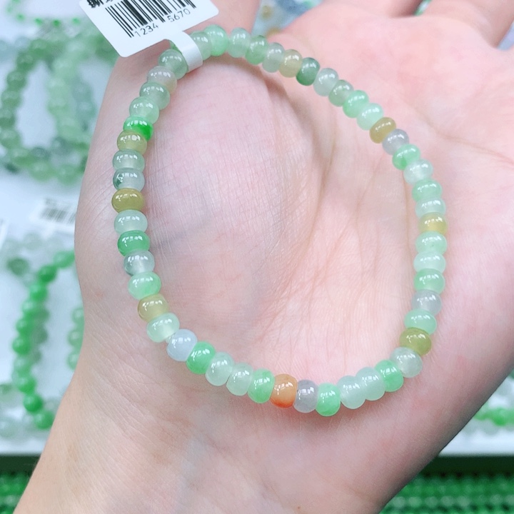 未镶嵌手链翡翠翡翠