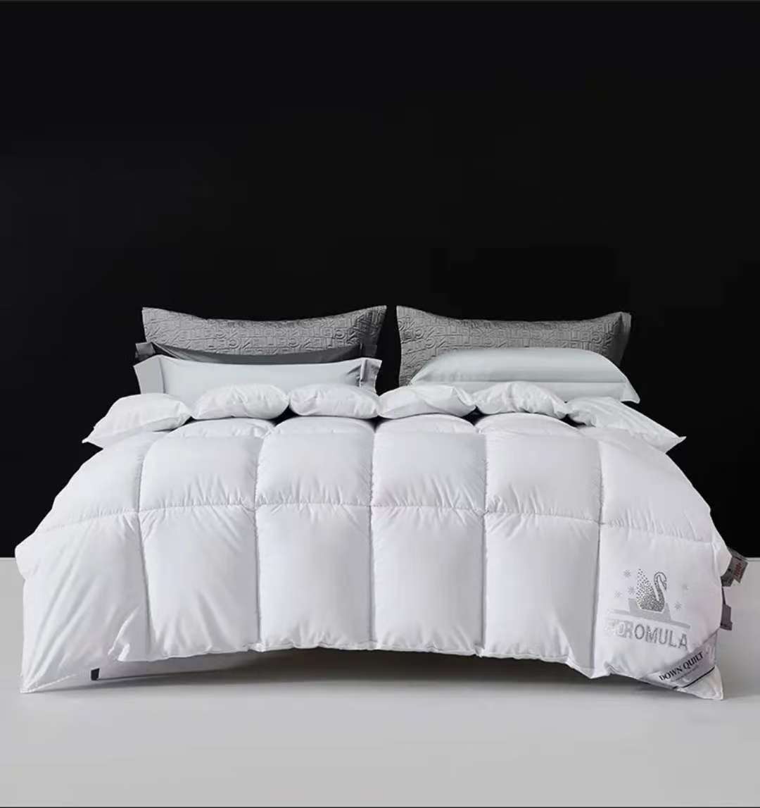 加拿大匈利亚95大白鹅鹅丝绒被