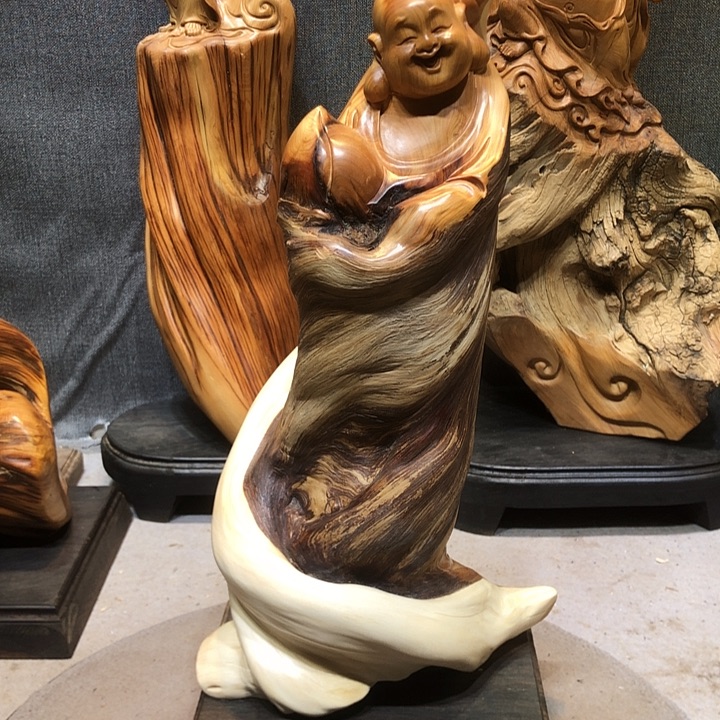 丫***姐柏木（崖柏）太行崖柏陈化弥勒佛