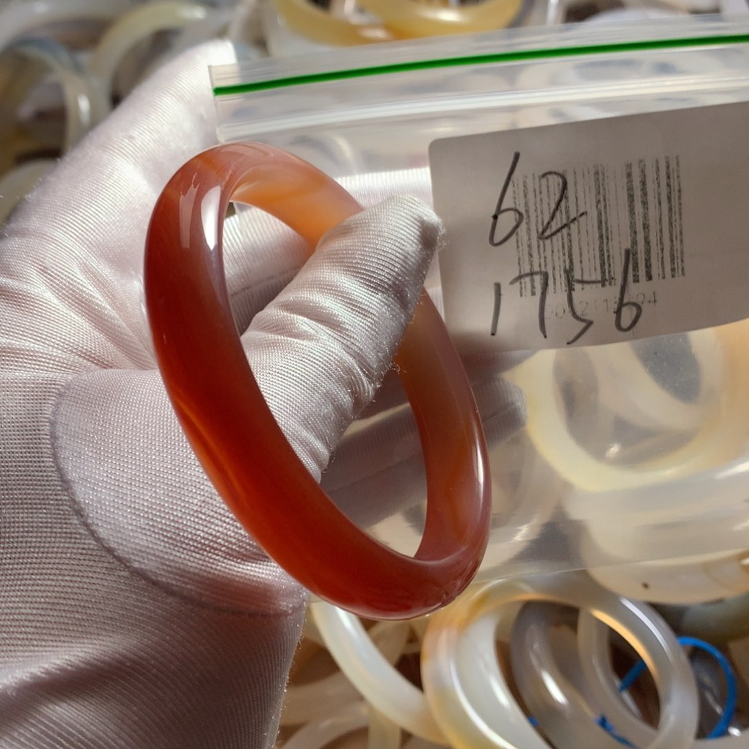 手镯玛瑙/玉髓未镶嵌炎***?62