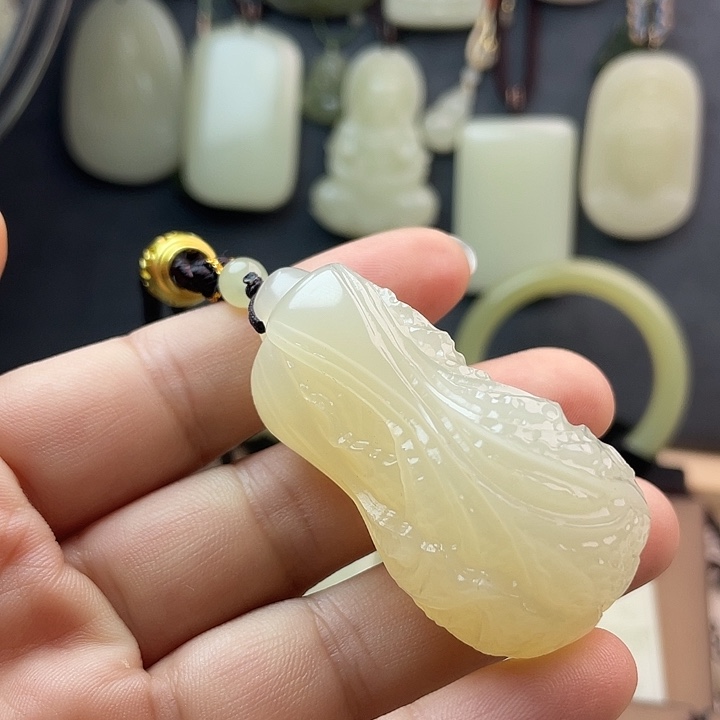 立体白菜圆润饱满