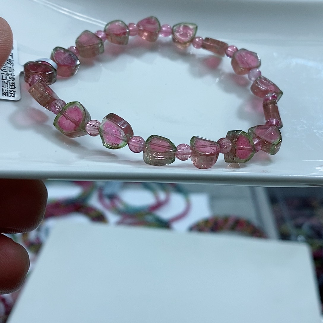 碧玺手链未镶嵌碧玺