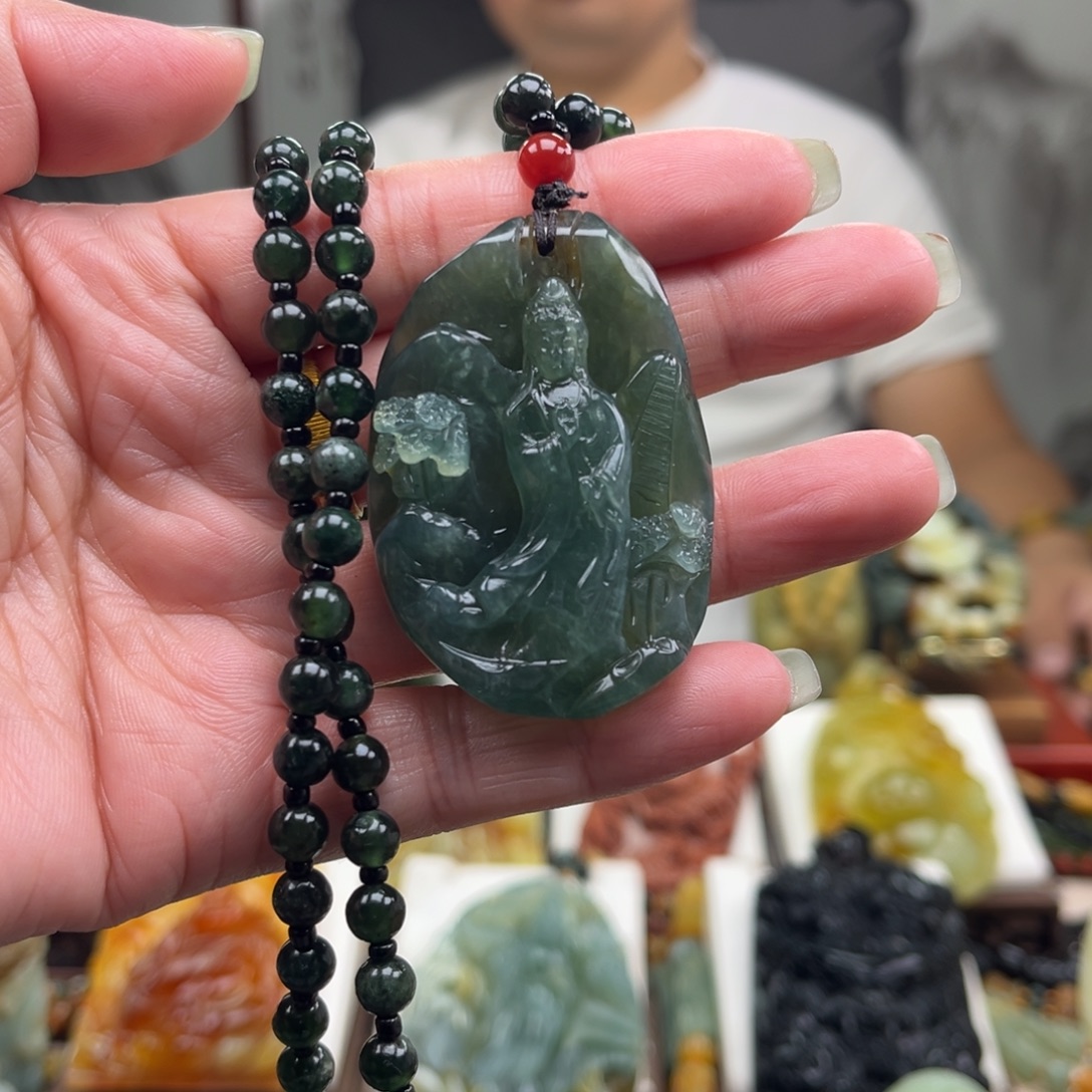 小***毛岫玉未镶嵌挂件挂件