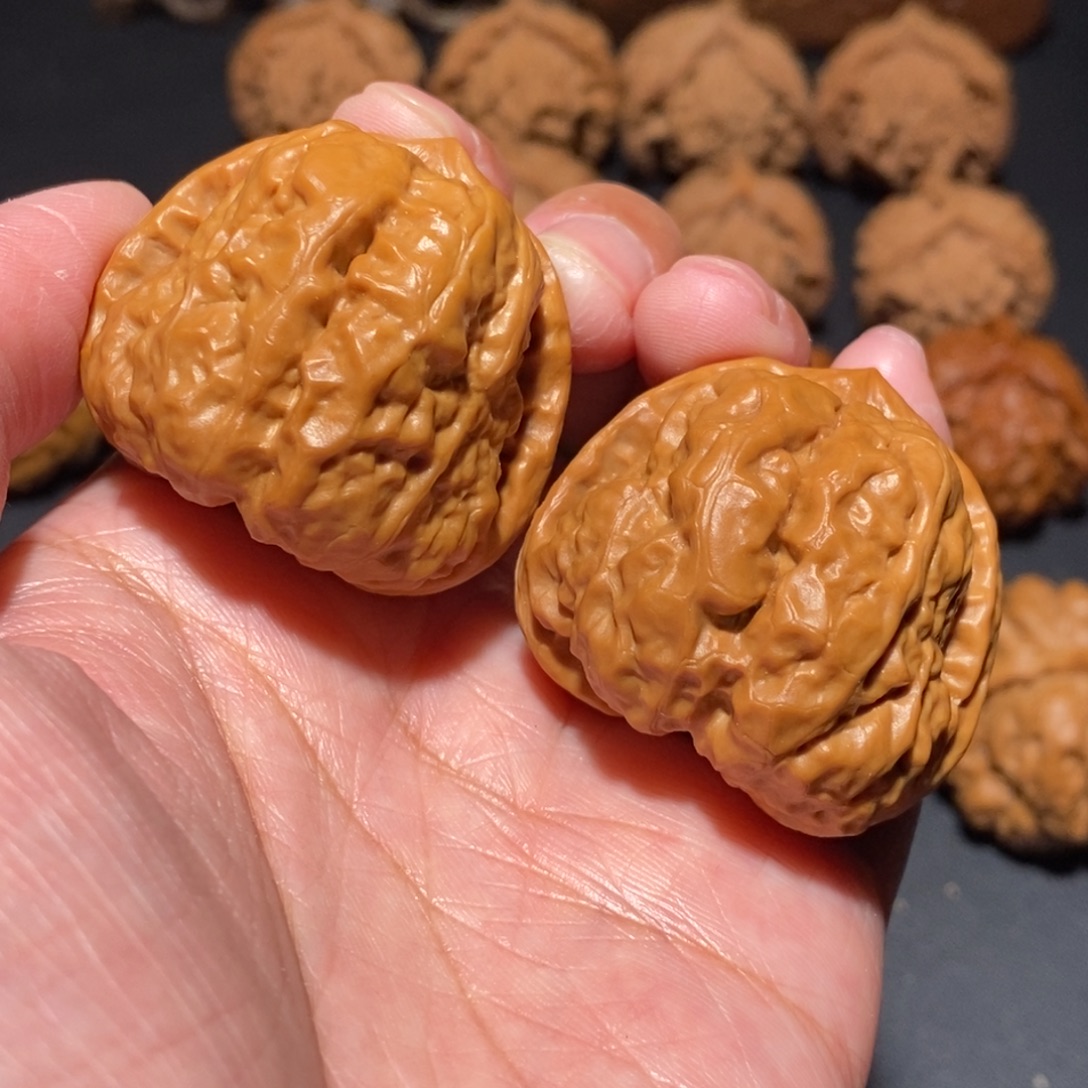 用***8把件文玩核桃蛤蟆39