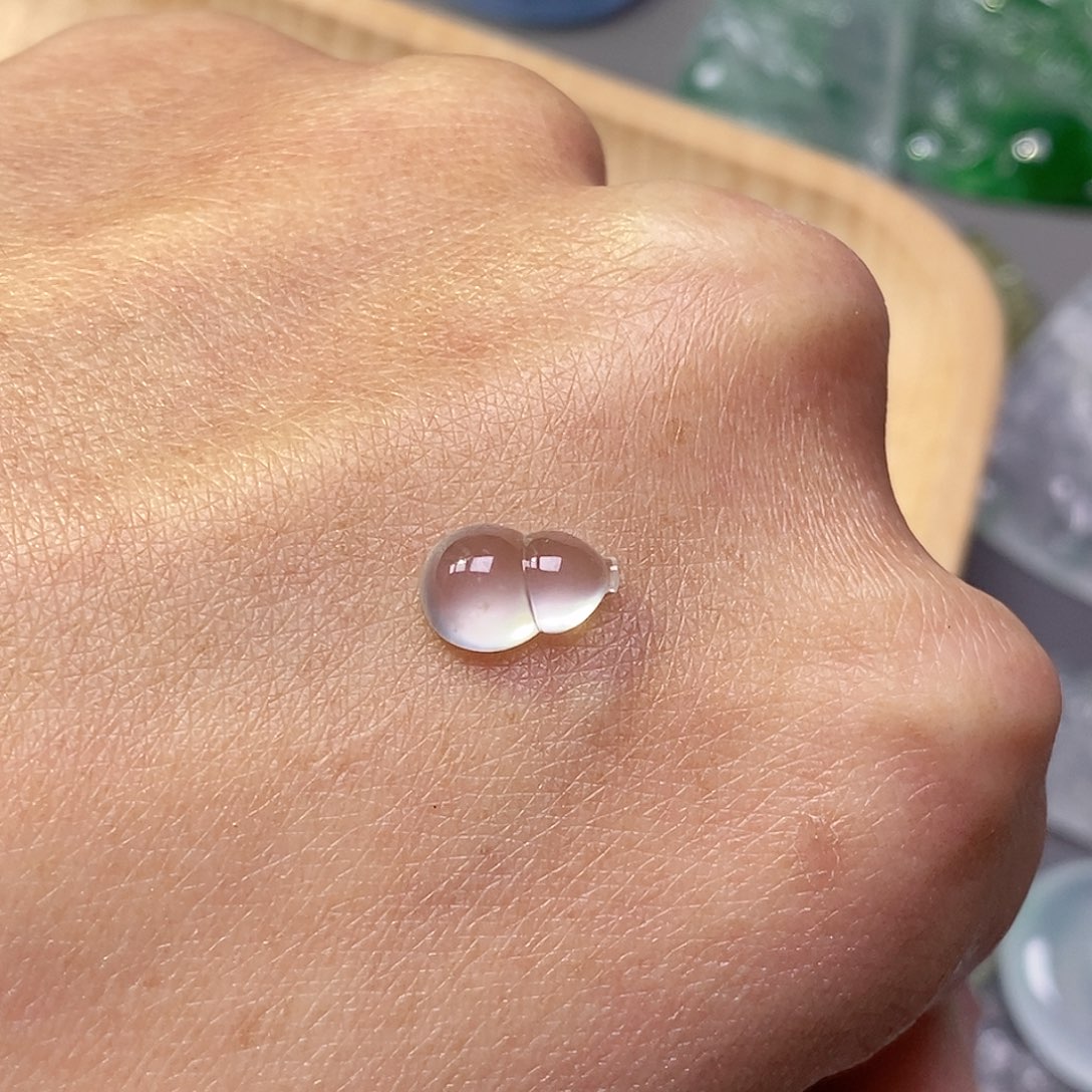 翡翠颈饰未镶嵌平**乐翡翠