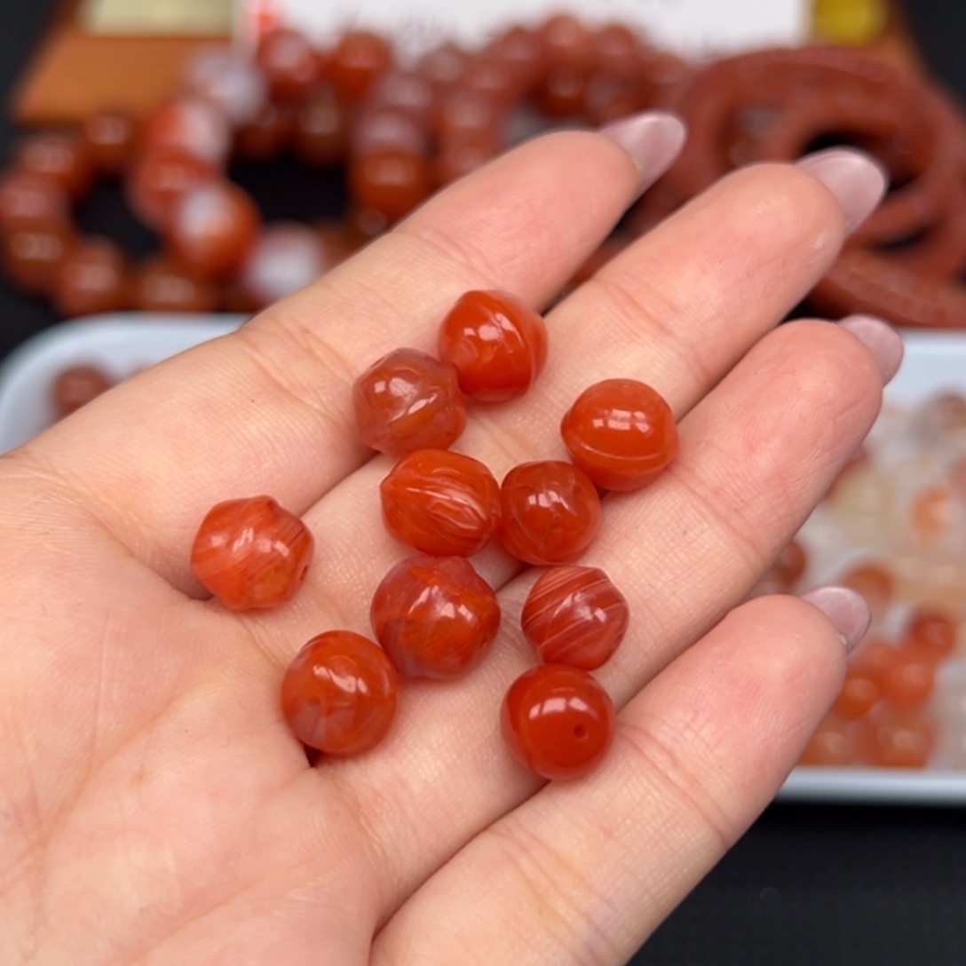 南红玛瑙未镶嵌吊坠(不含链)