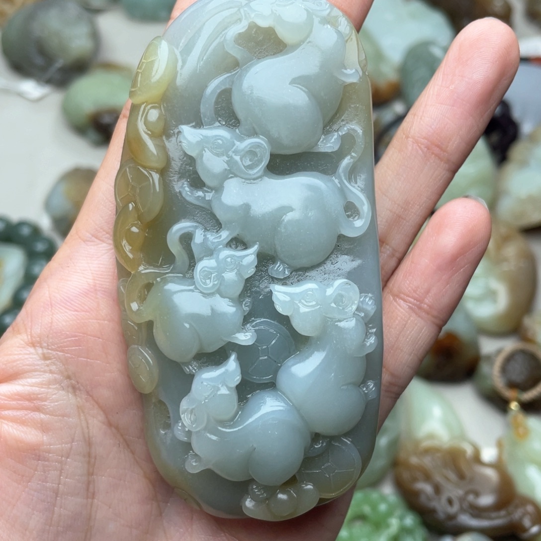 华***哥和田玉未镶嵌手链