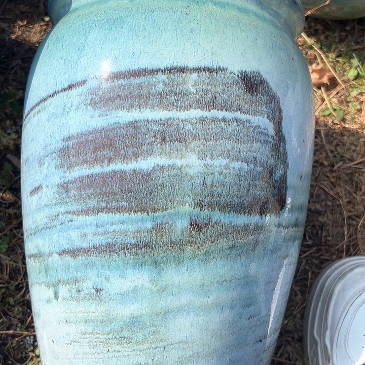 红陶口20高31瑕疵