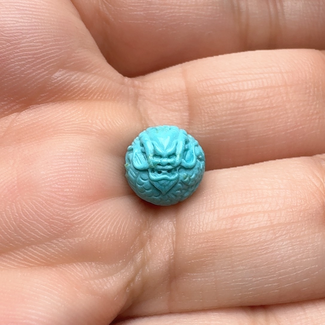 绿松石龙珠未镶嵌