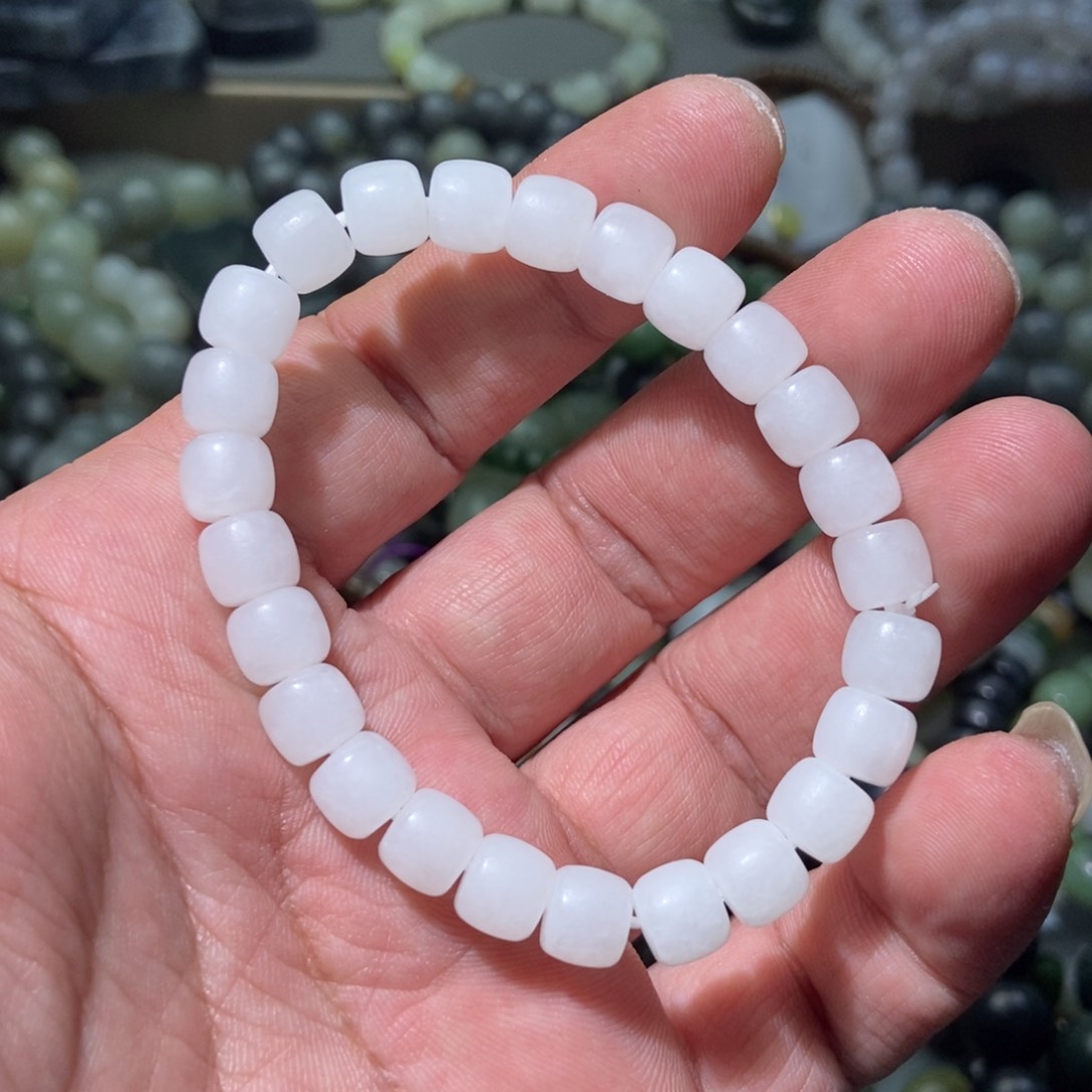 和田玉手链未镶嵌