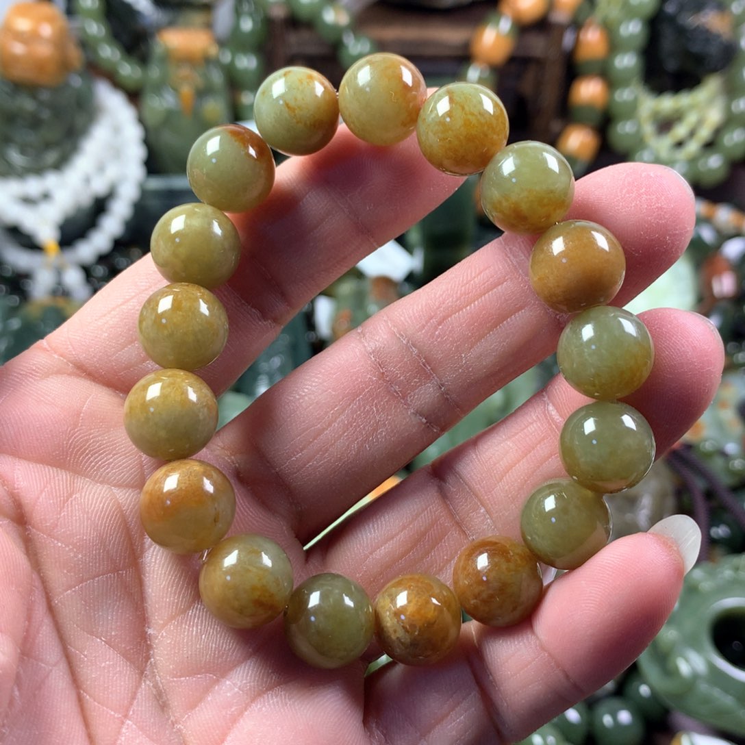 透闪石质玉手链未镶嵌岁**好