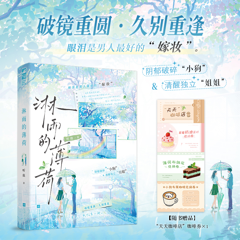 淋雨的薄荷 听鹿著 破镜重圆久别重逢都市言情小说现代青春文学