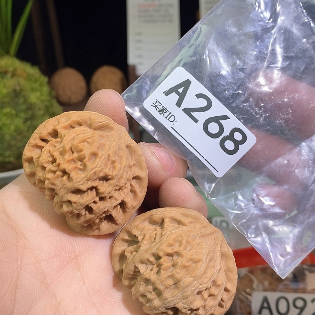 桃核把件1宫灯。    43尺