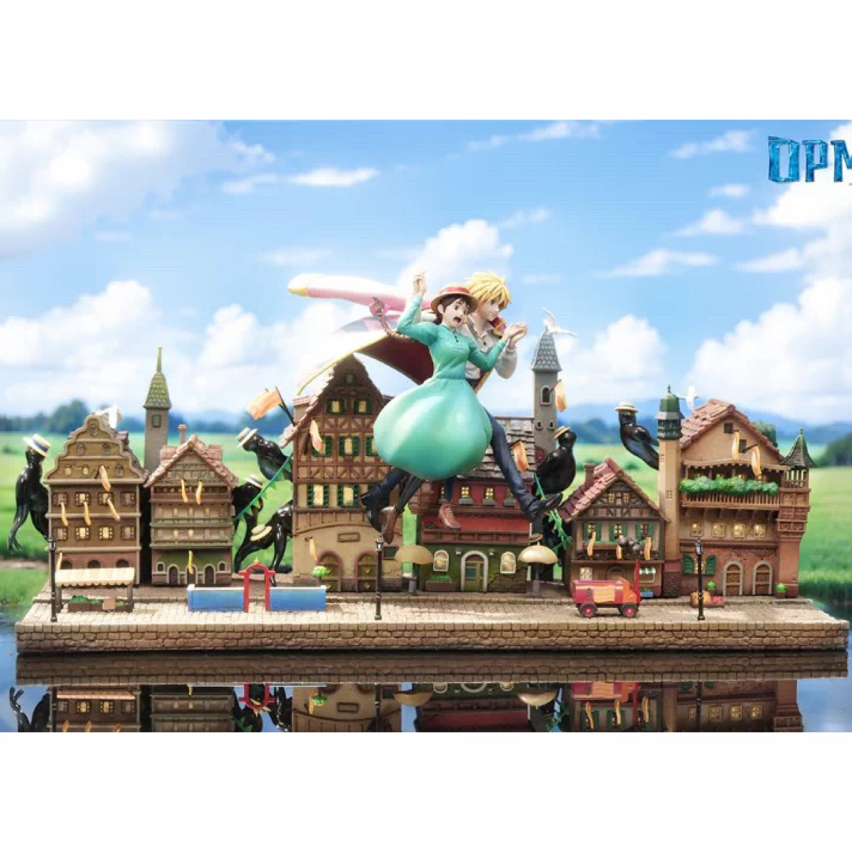 【原膜现货】OPM工作室 宫崎骏场景 苏菲与哈尔空中漫步【顺丰到付】