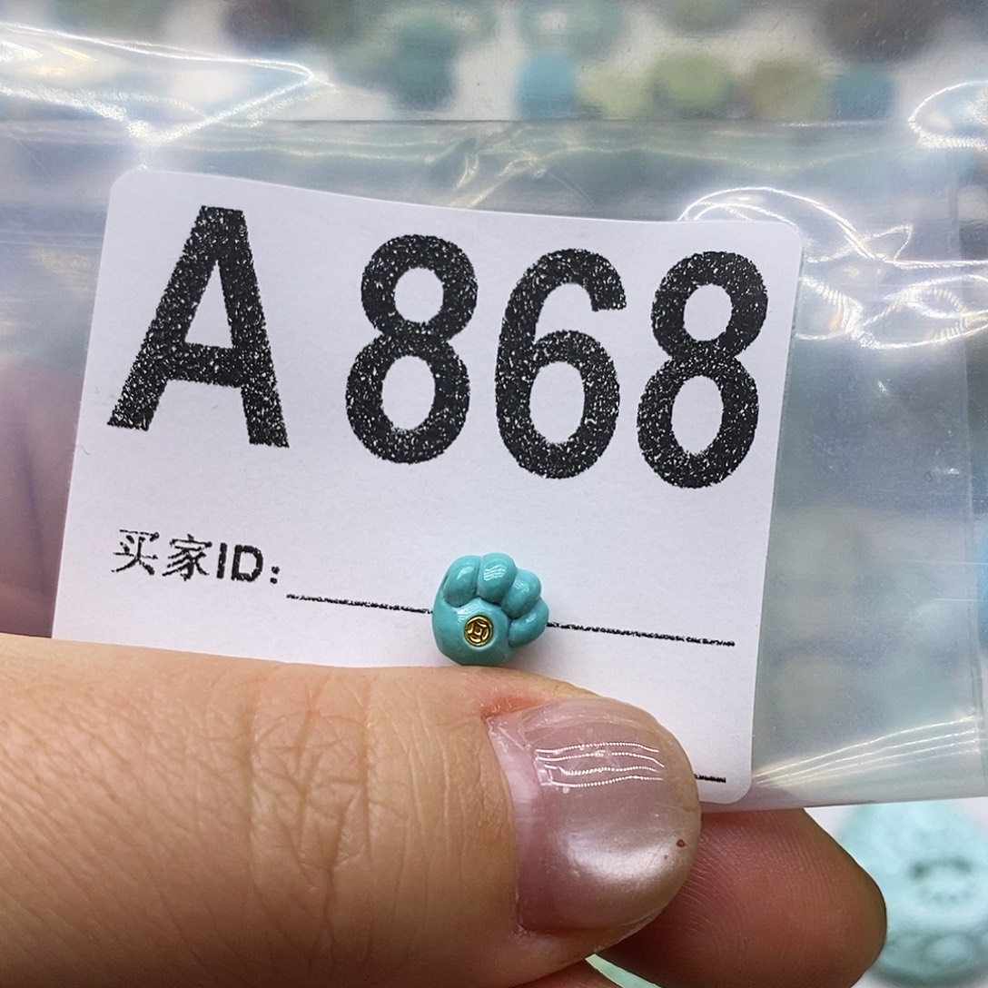 绿松石未镶嵌绿松石配饰定制