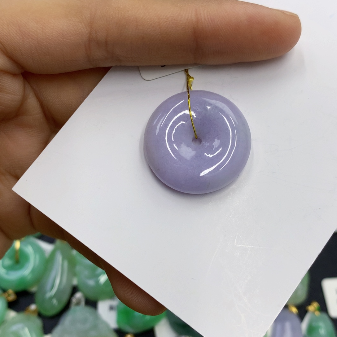 *****翡翠未镶嵌颈饰翡翠