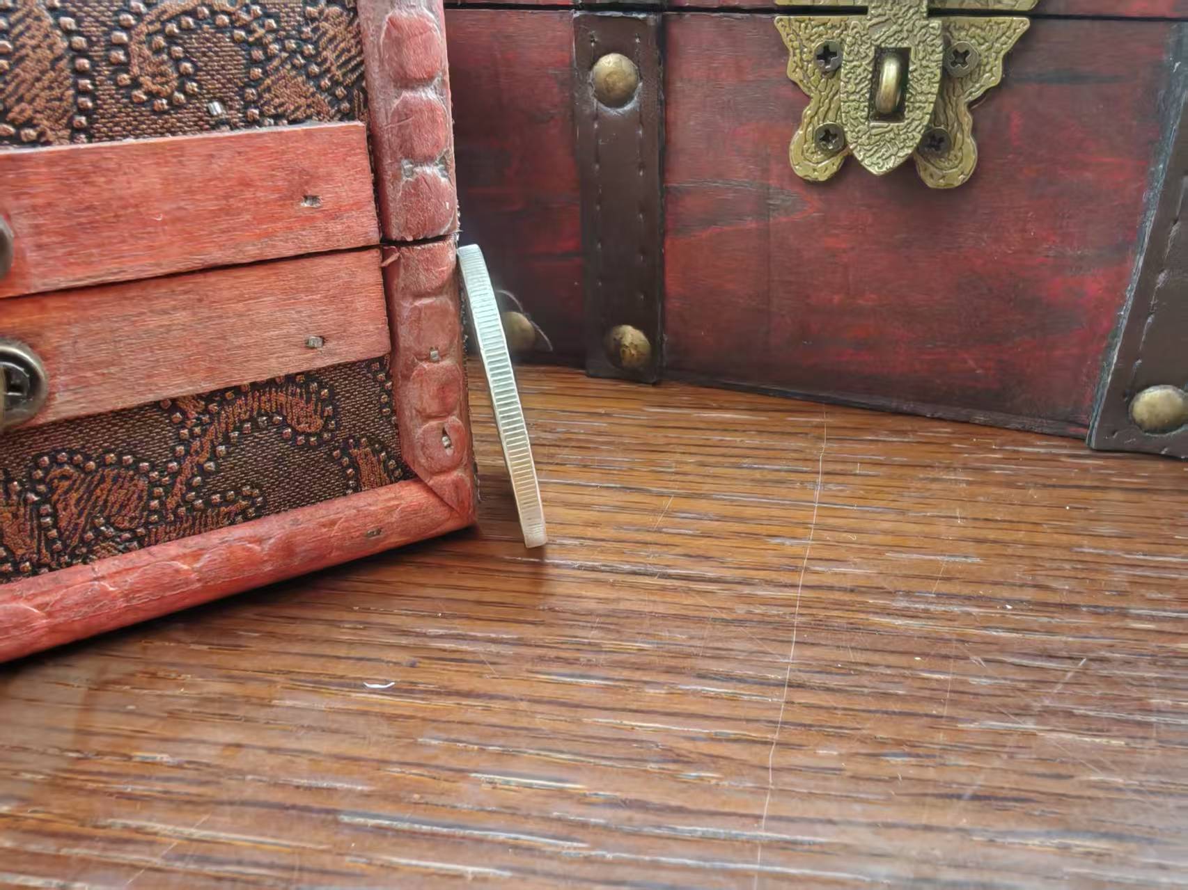 1141-韶华专属-工艺包装送人珍惜保管铜器币子