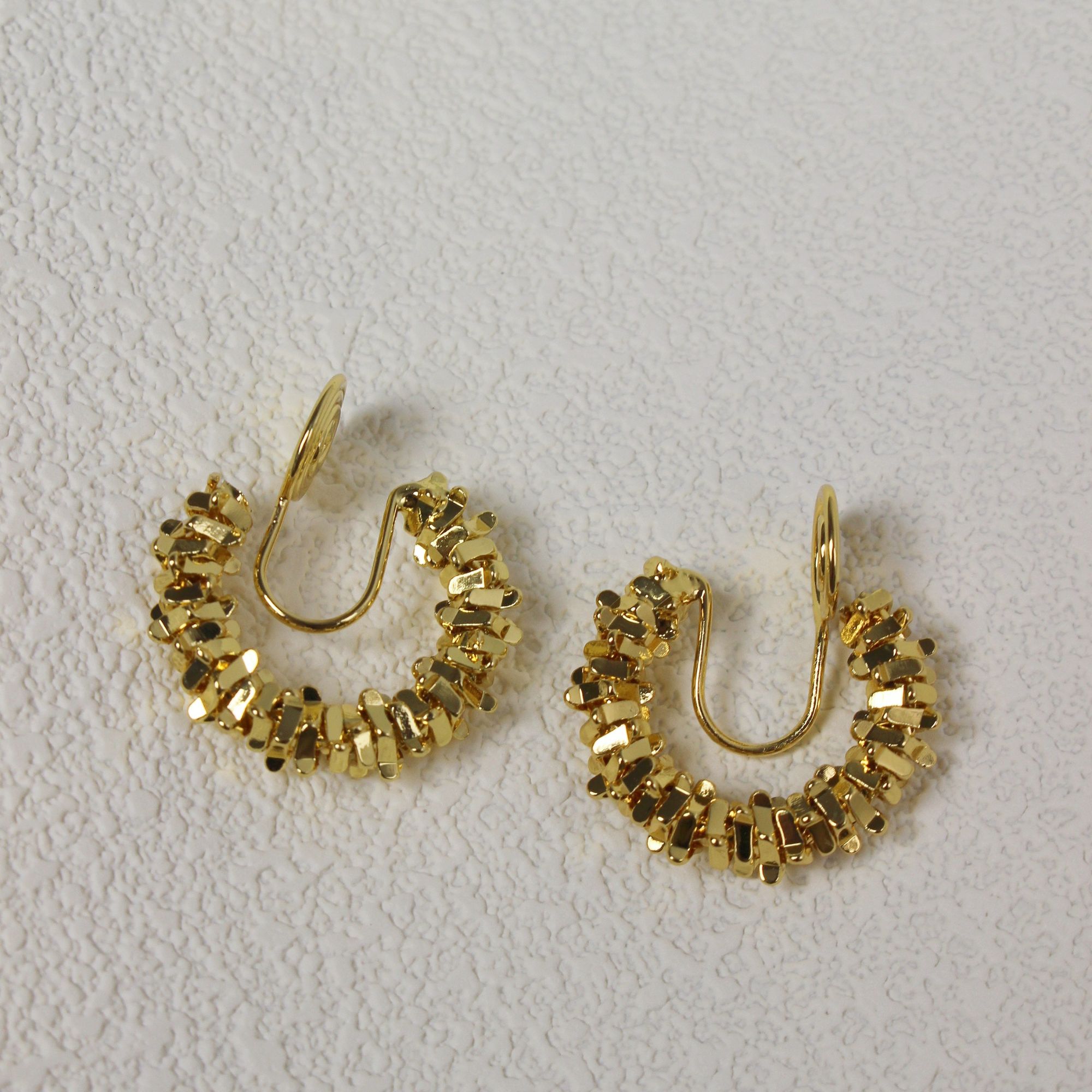 铜合金耳饰 时尚日韩银色金色耳饰小众设计轻奢百搭耳环女圈圈